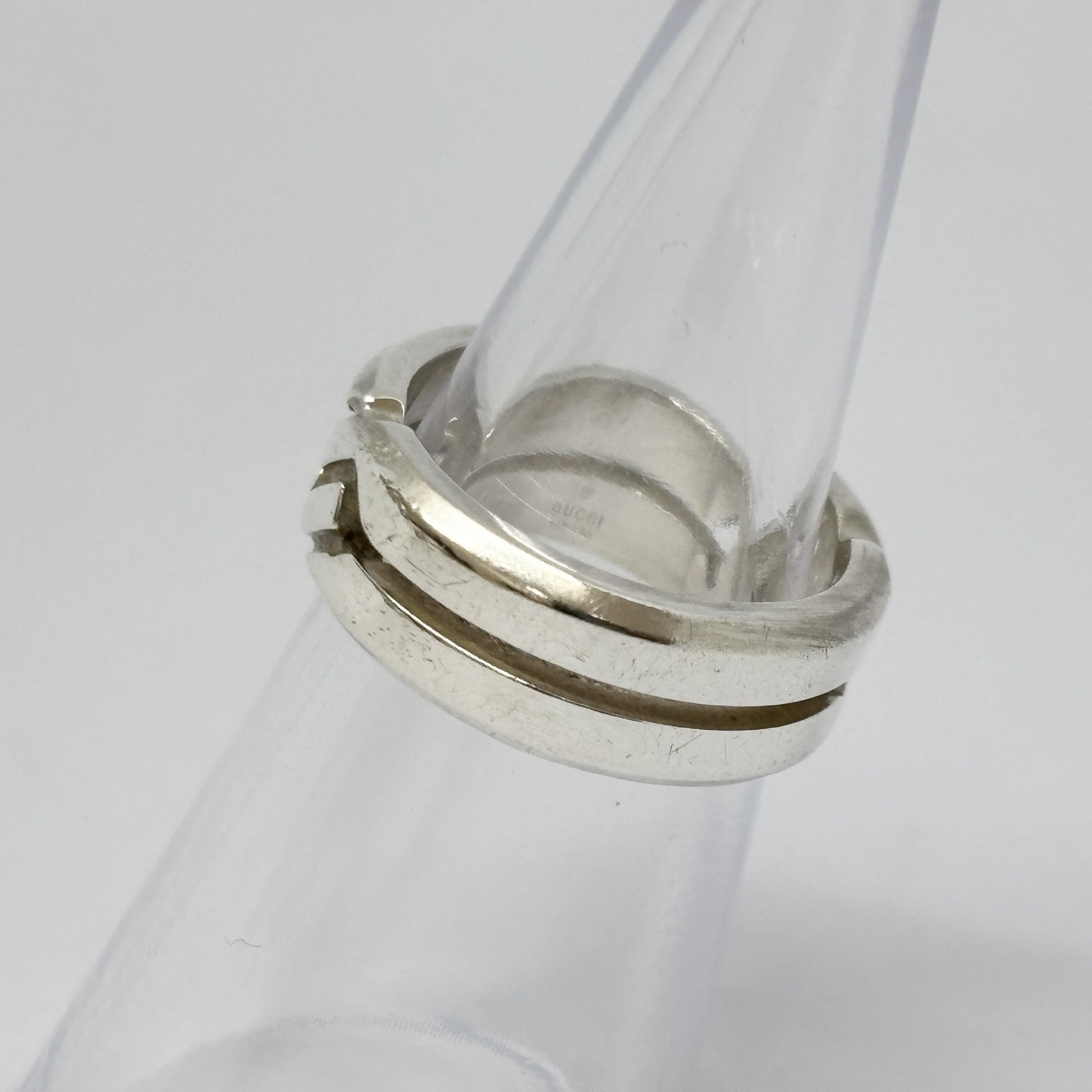 GUCCI GUCCI Infinity Knot Ring Silver Ag 925 6.4g Ring