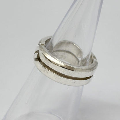 GUCCI GUCCI Infinity Knot Ring Silver Ag 925 6.4g Ring