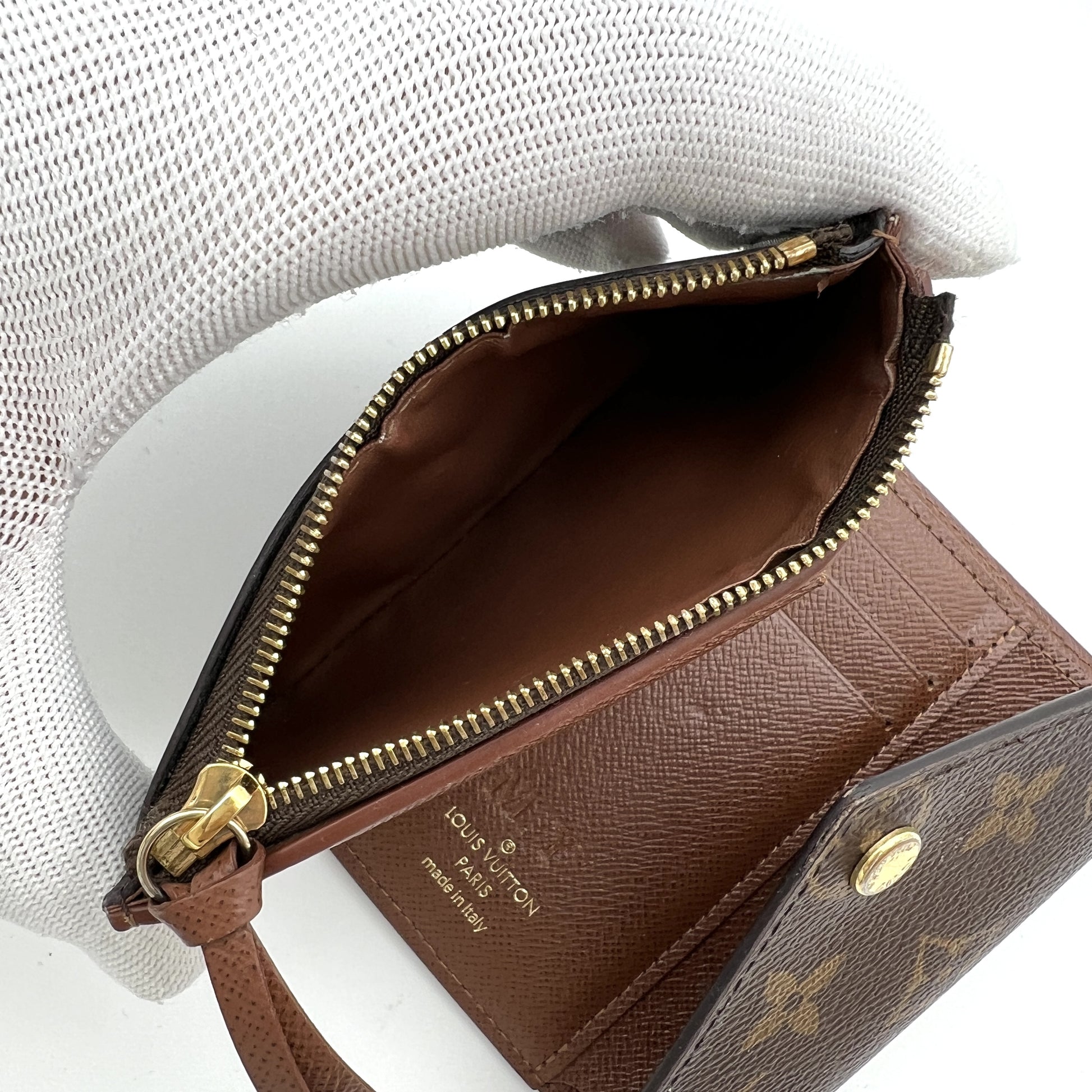 LOUIS VUITTON Monogram Victorine Tri-fold Wallet
