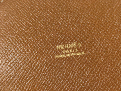 HERMES Muselier Couchvel Tricolore GP 〇U Stamped Handbag