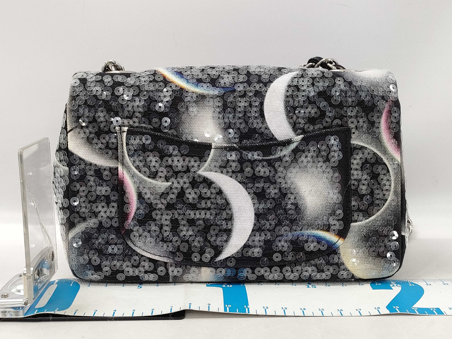 CHANEL Minimato Sequin Canvas Multicolor SS Shoulder Bag
