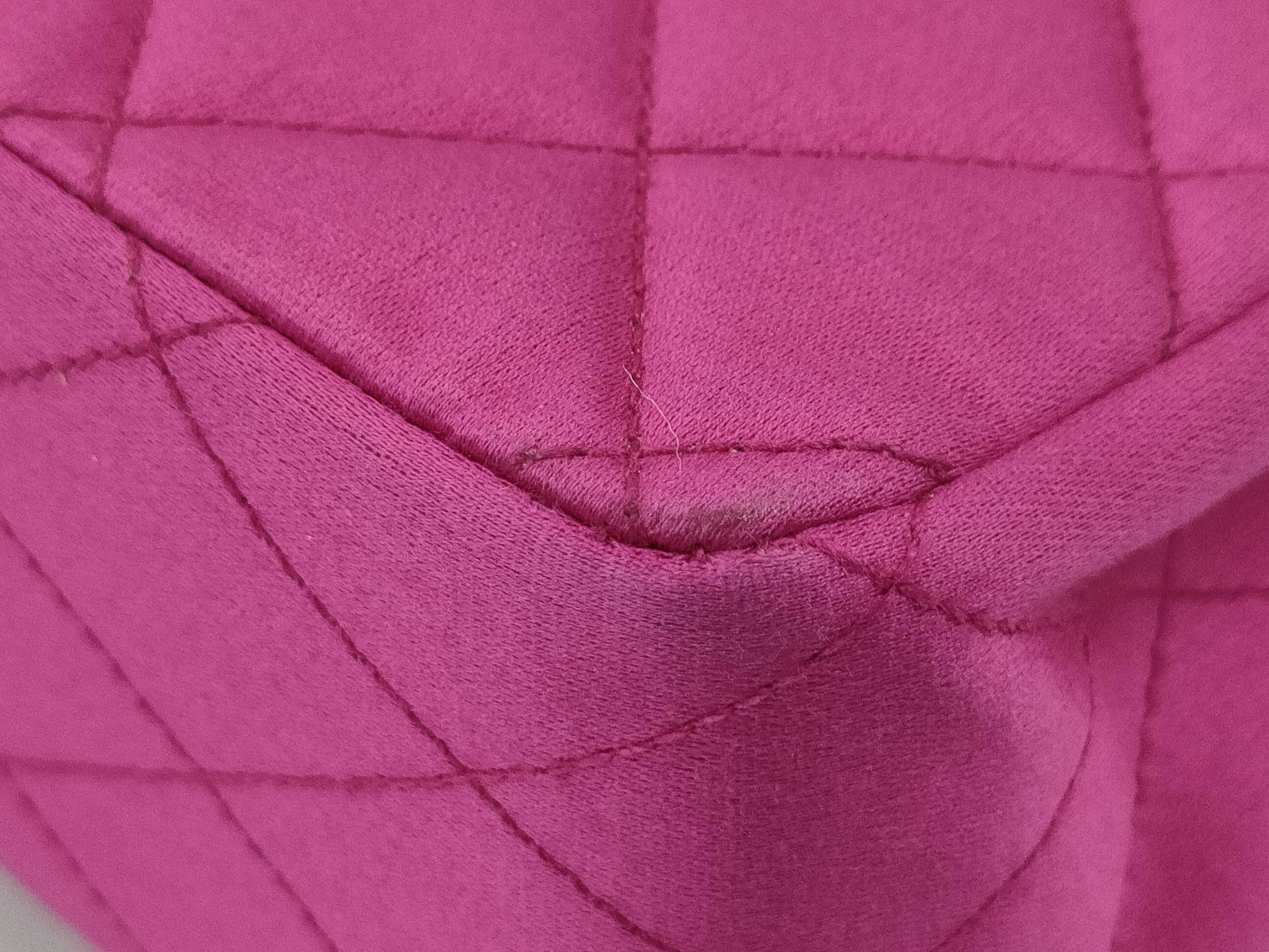 CHANEL Double Flap Satin Pink GP Shoulder Bag