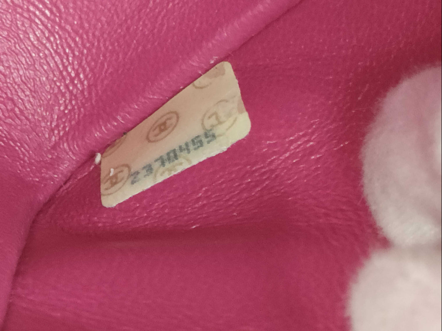 CHANEL Double Flap Satin Pink GP Shoulder Bag