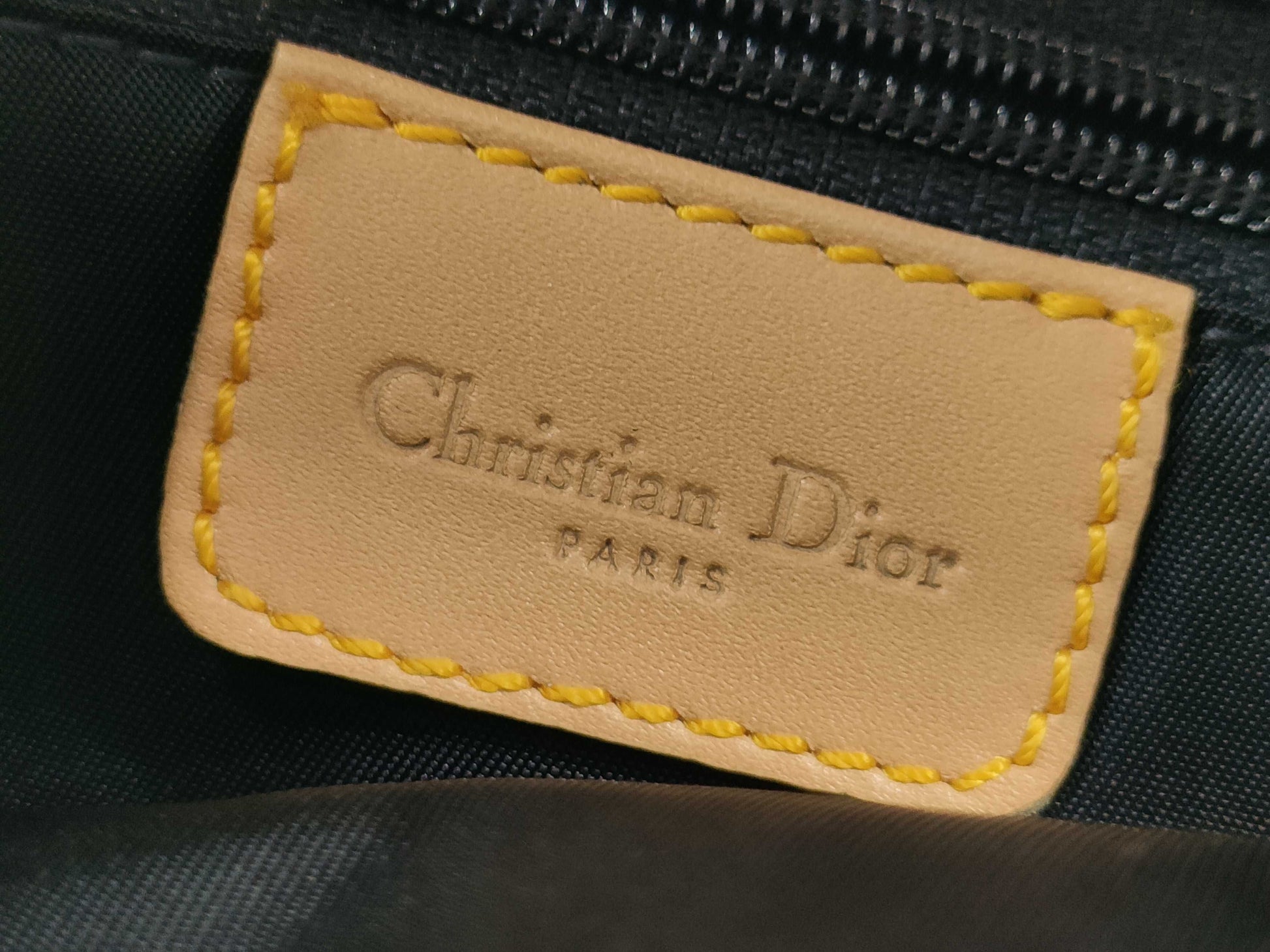 Dior Saddle Bag Denim GP Handbag
