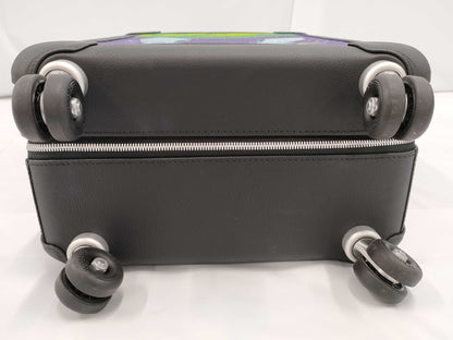 HERMES Togo Rolling Mobility Suitcase in Toile H Black Stainless Steel Carry-on Bag