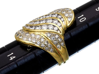 D1.93ct K18 750 16.5g Ring 