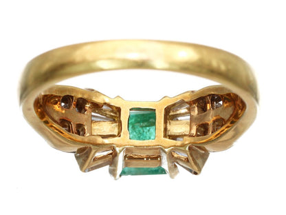 E0.47ct D0.66ct K18 5.1g Ring 