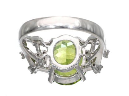 PE4.35ct D0.24ct Pt900 7.4g Ring 
