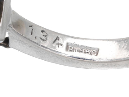 E1.34ct D1.09ct Pm850 7.9g Ring 