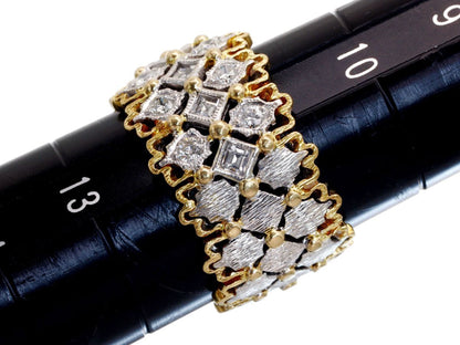 D0.77ct Pt900/K18 7.5g Ring 