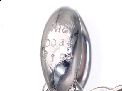 R1.92ct D0.39ct K18WG 5.4g Pendant Top 