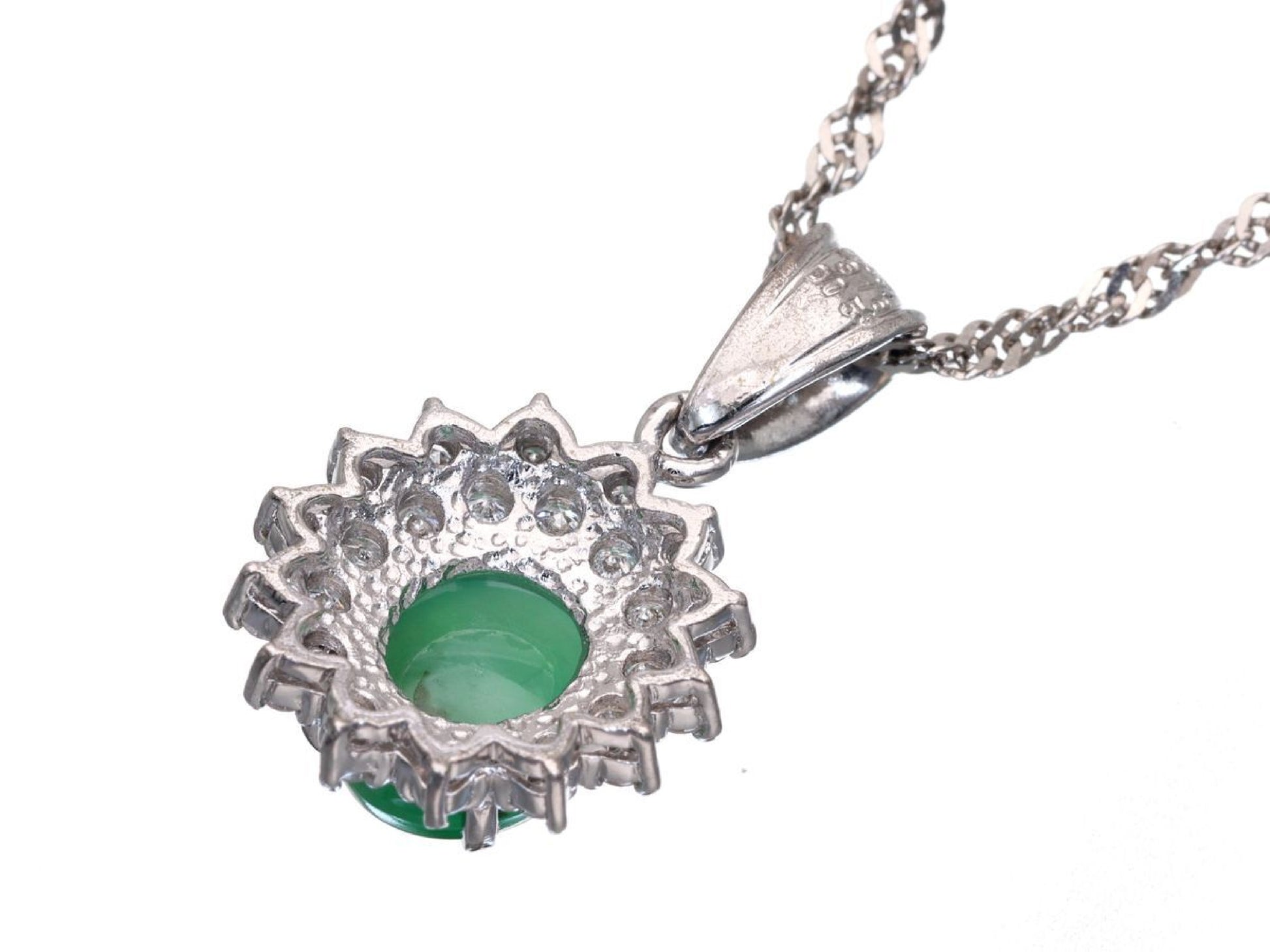 Jade 3.16ct D0.59ct Pt900/850 7.9g Ring 