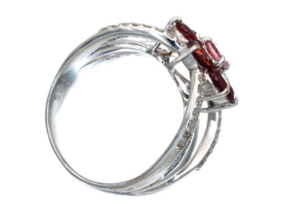 TL0.32ct G2.20ct Diamond K18WG 7.3g Ring 