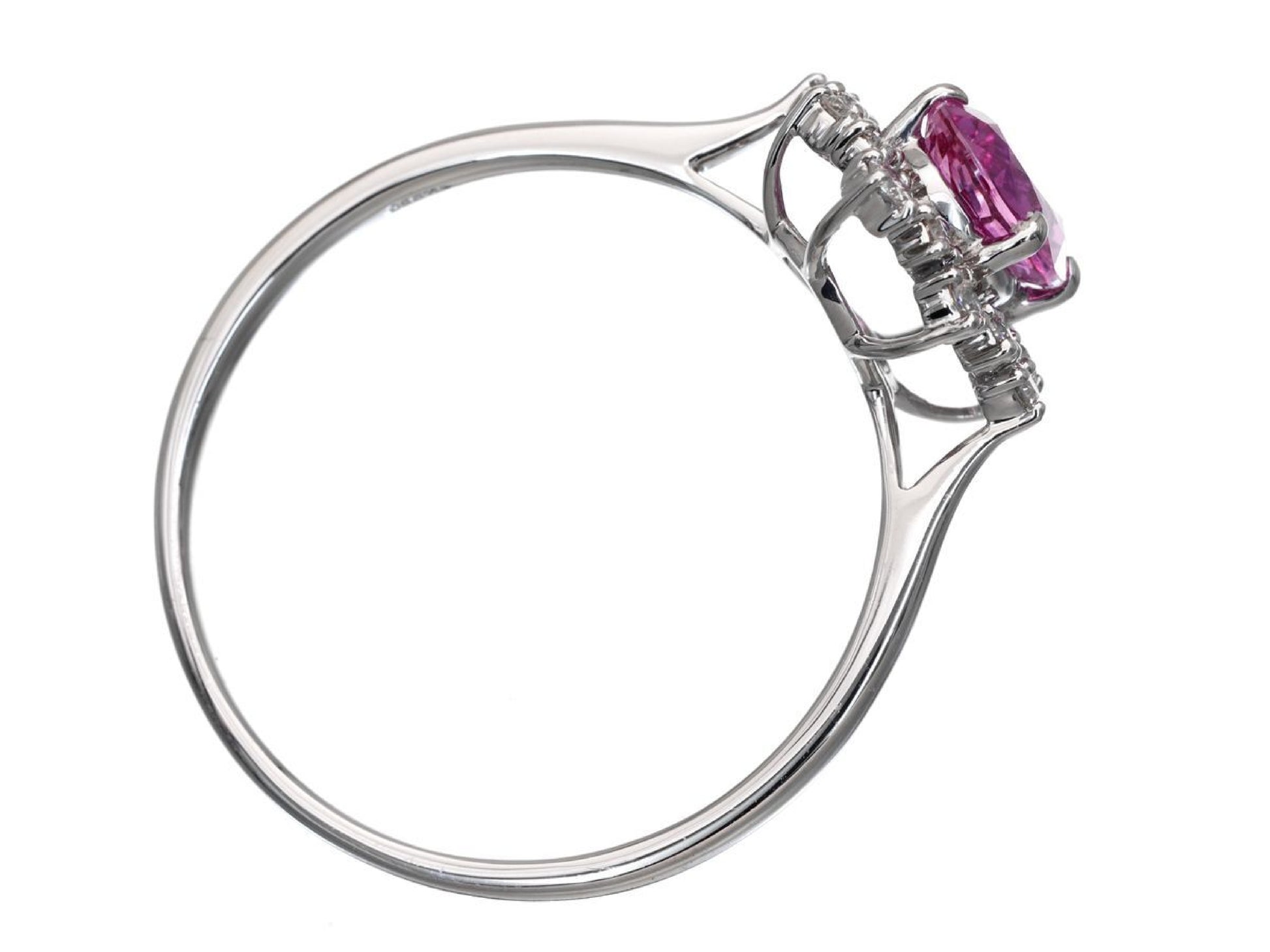PS1.21ct D0.15ct Pt950 3.4g Ring 