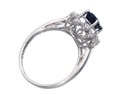 S1.39ct D0.39ct PT850 4.5g Ring 