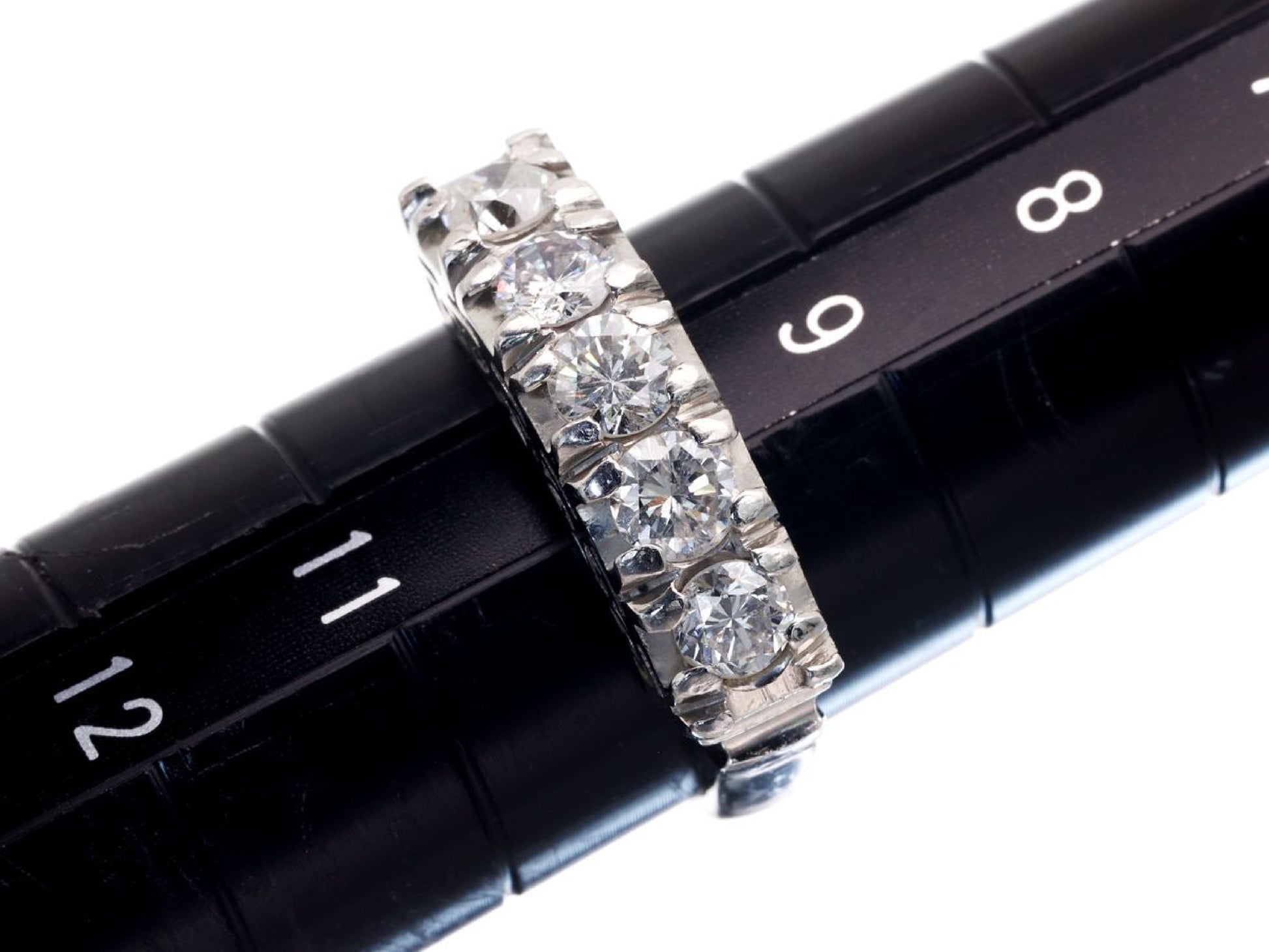 D1.00ct Pt900 6.8g Ring 