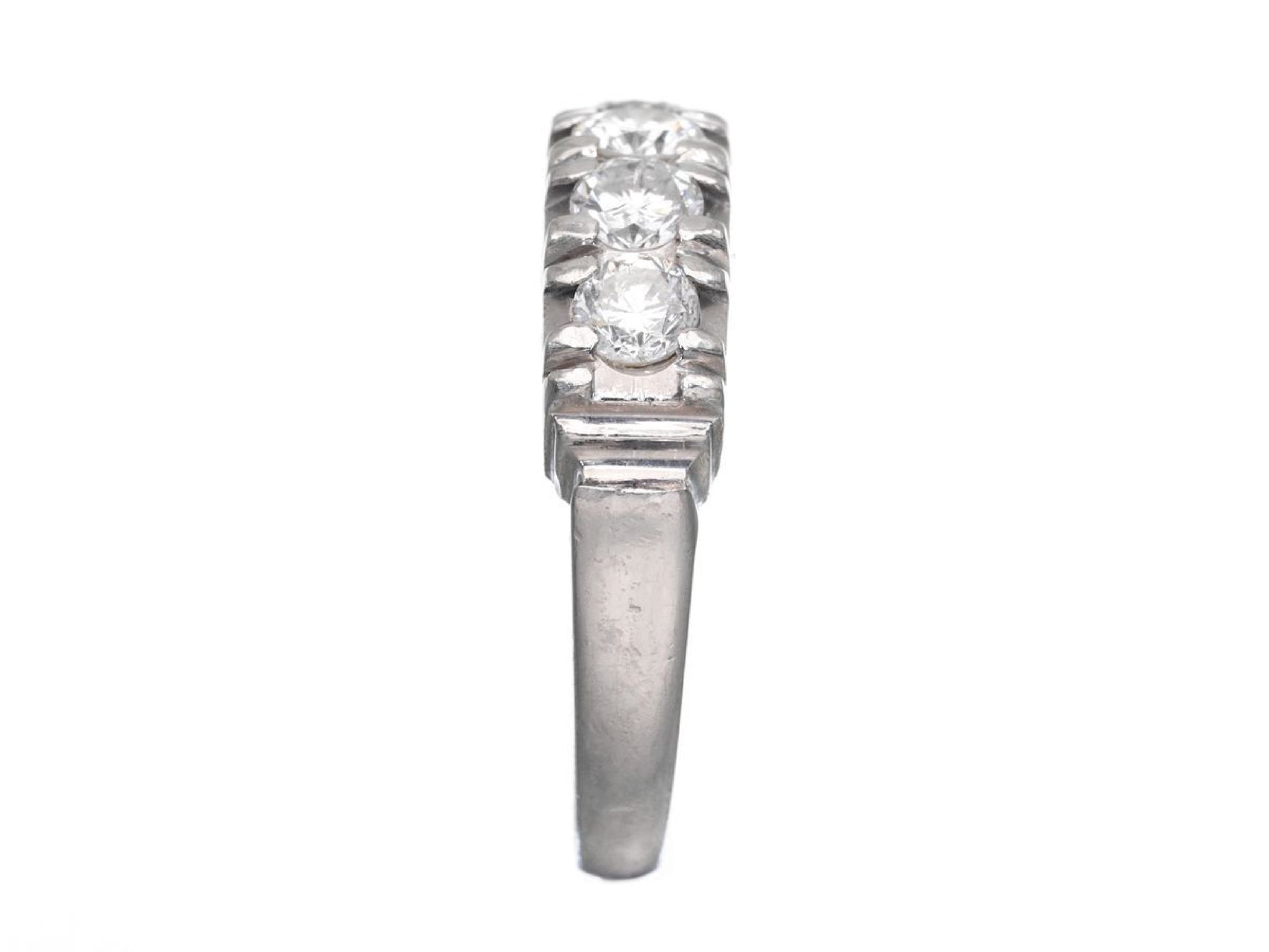 D1.00ct Pt900 6.8g Ring 