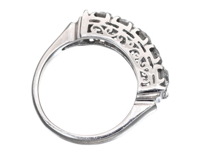 D1.00ct Pt900 6.8g Ring 