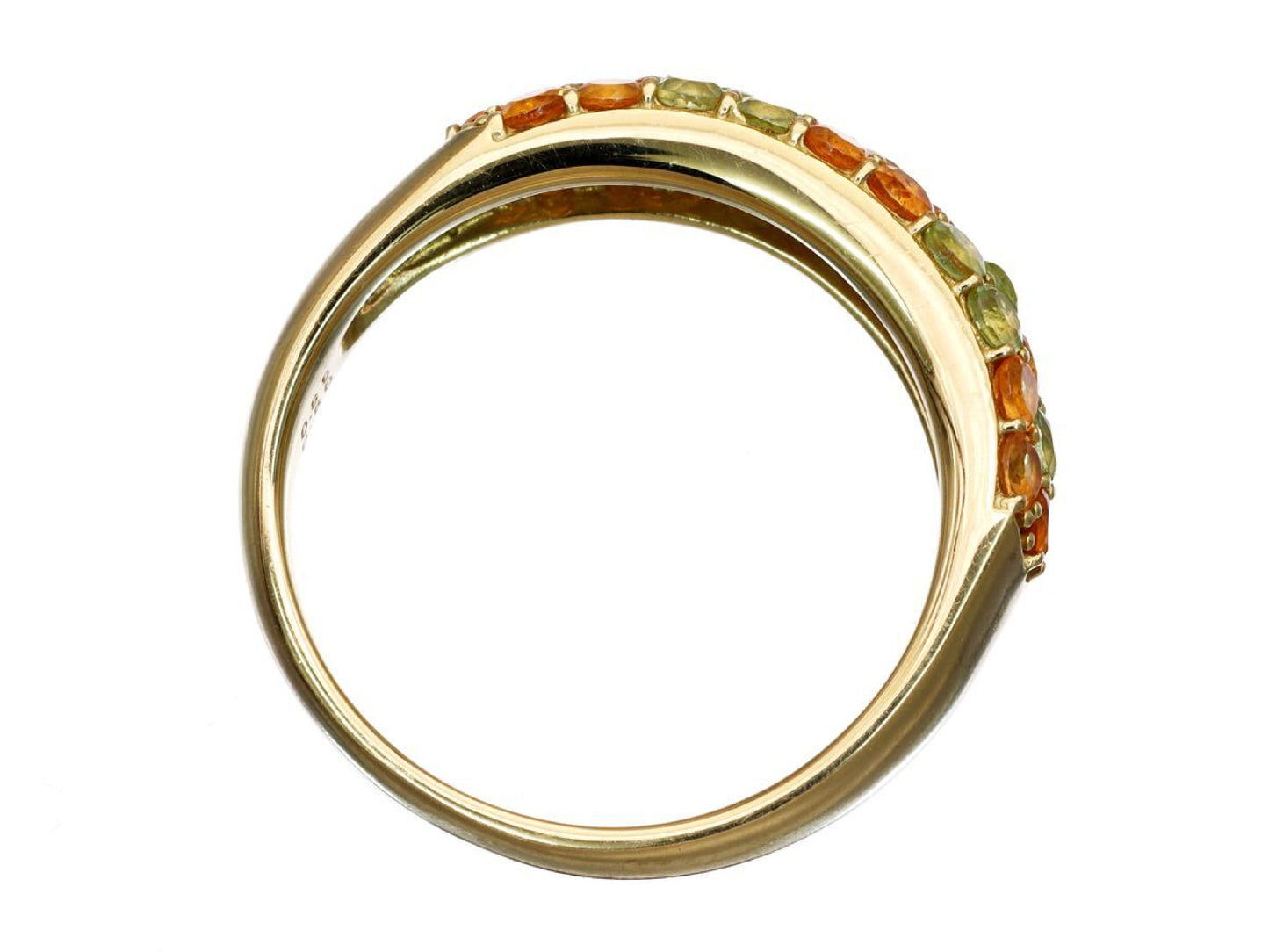 PE 0.89ct CT 0.60ct K18 4.5g Ring 