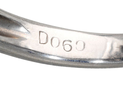 Stainless steel 4.49ct D0.60ct Pt900 7.7g ring 