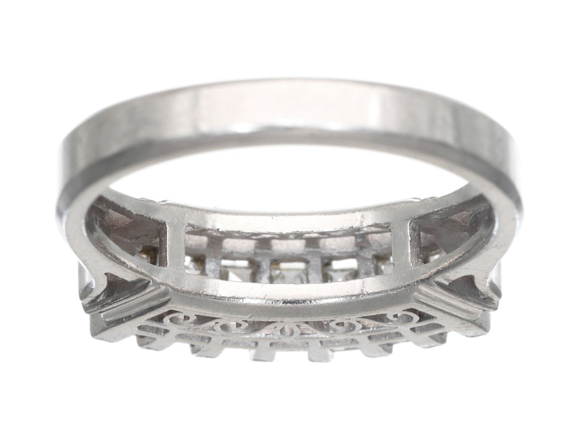 D1.21ct Pt900 6.7g Ring 