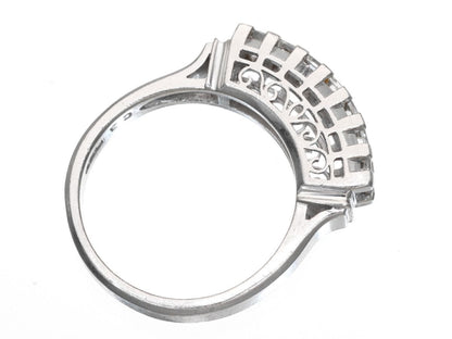 D1.21ct Pt900 6.7g Ring 