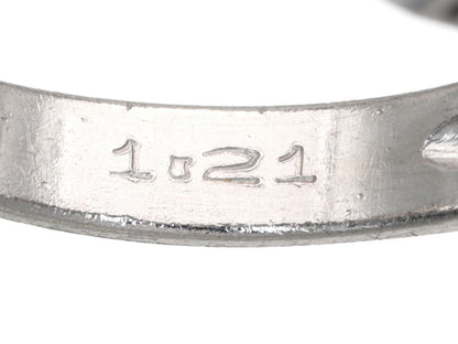 D1.21ct Pt900 6.7g Ring 