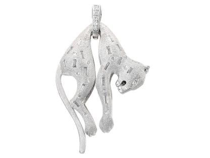 D0.33/0.46ct Pt900 27.0g Pendant Top 