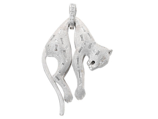 D0.33/0.46ct Pt900 27.0g Pendant Top 