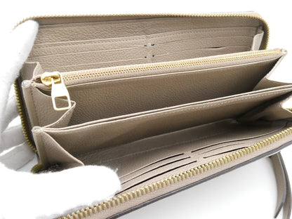 LOUIS VUITTON Monogram Empreinte Zippy Wallet