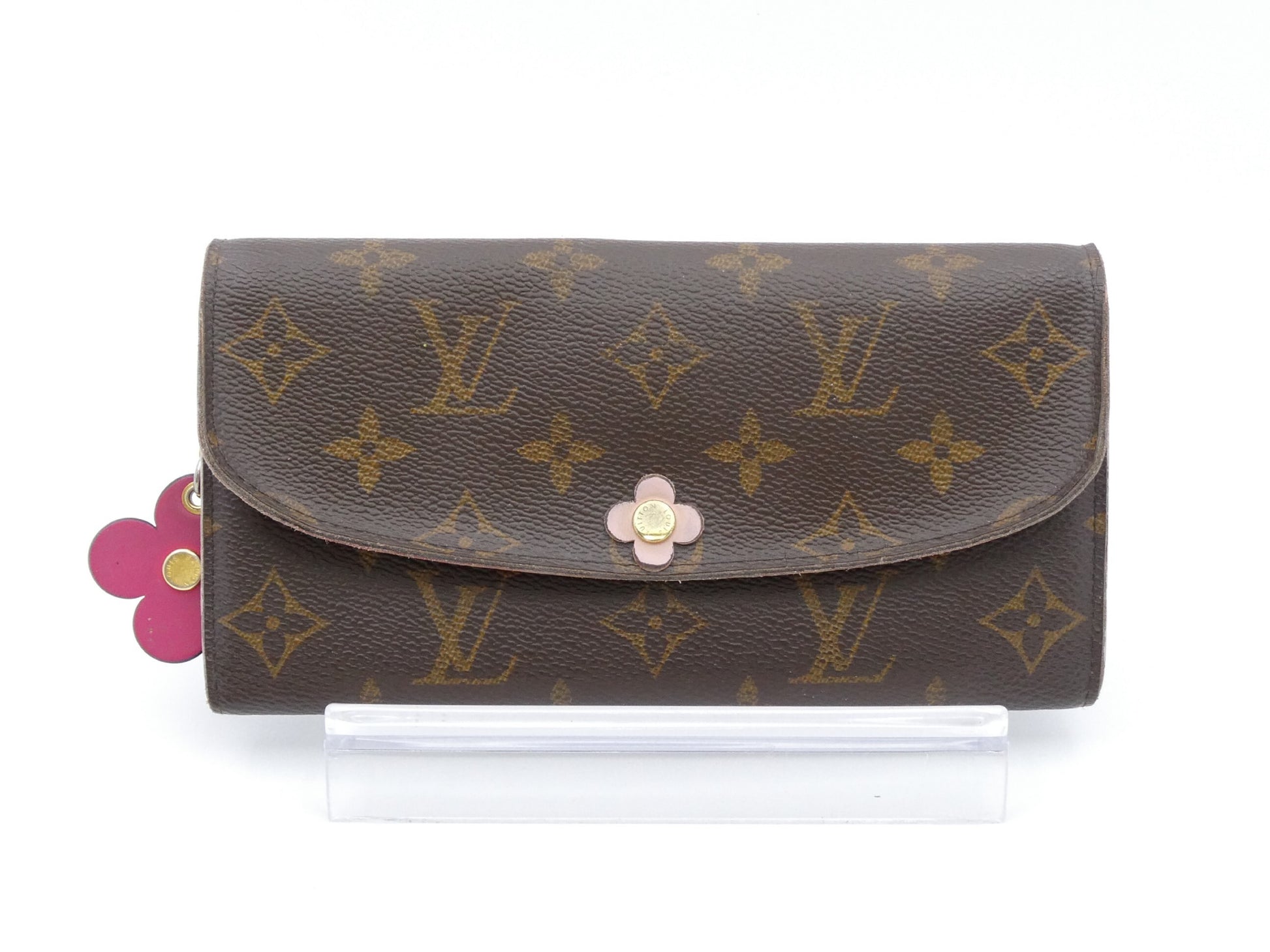 LOUIS VUITTON Monogram Portefeuille Emilie Flower Wallet