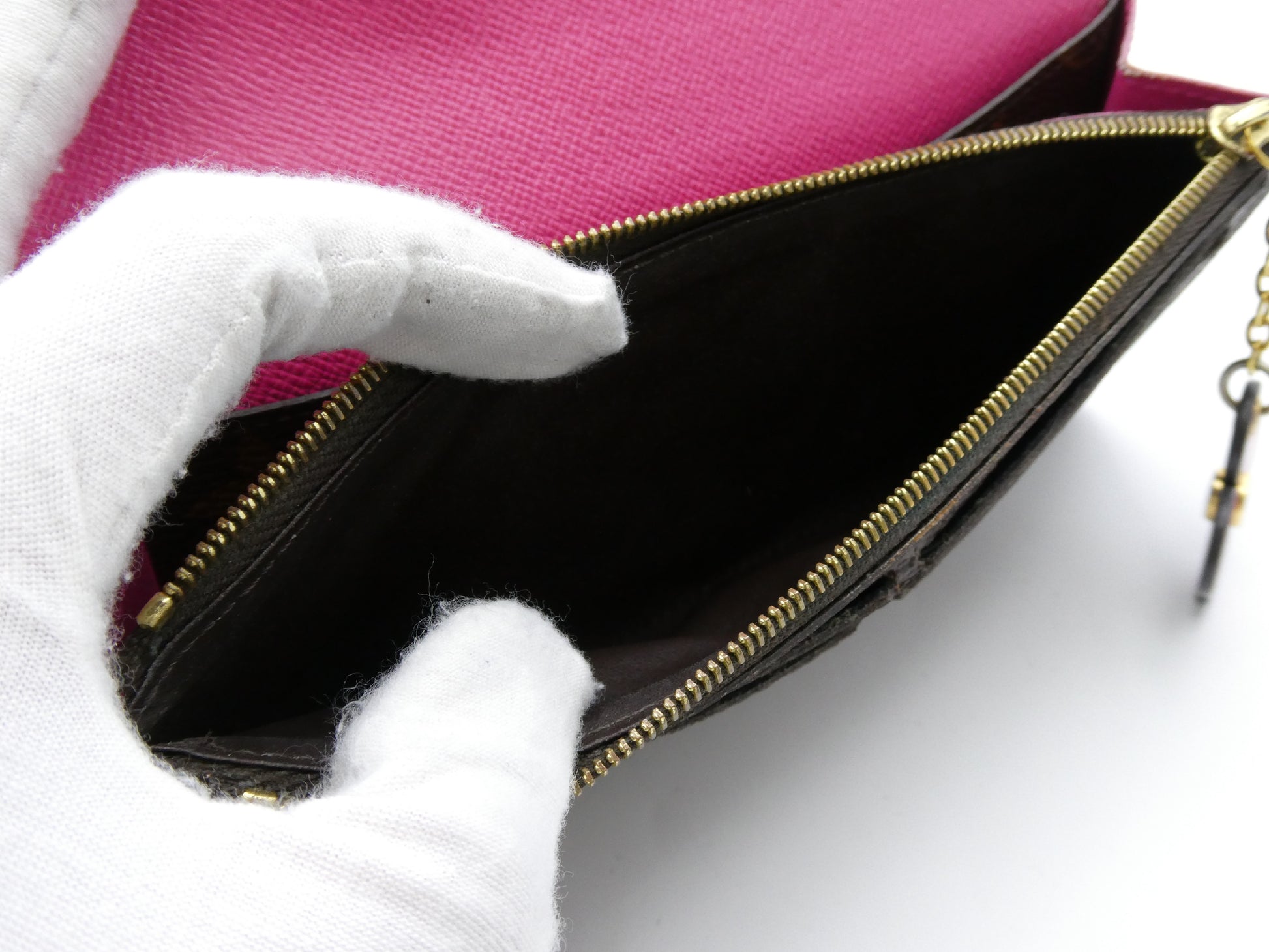 LOUIS VUITTON Monogram Portefeuille Emilie Flower Wallet