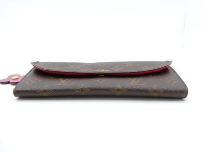 LOUIS VUITTON Monogram Portefeuille Emilie Flower Wallet