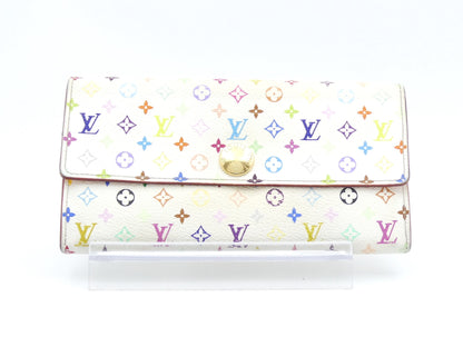 LOUIS VUITTON Monogram Multicolore Portefeuille Sarah Wallet