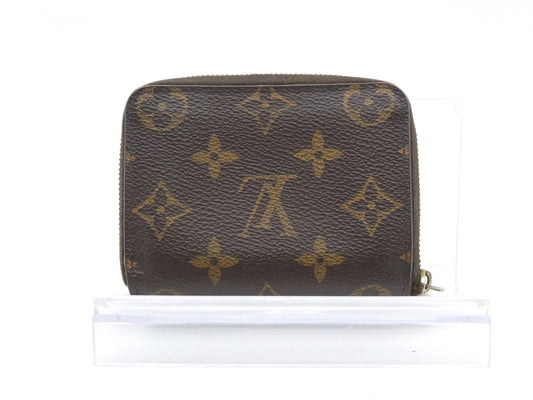 LOUIS VUITTON Monogram Zippy Coin Purse Wallet