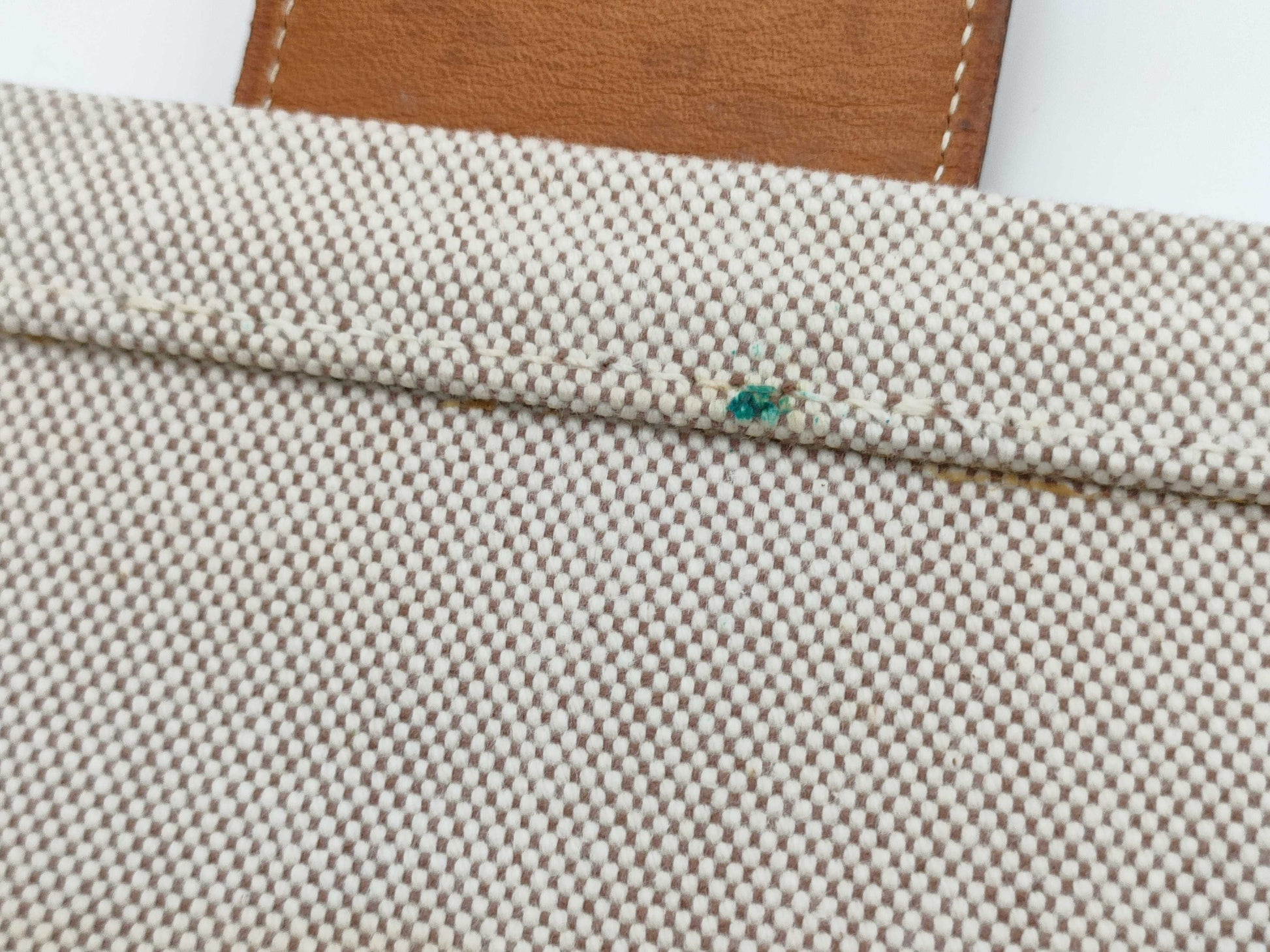 HERMES Cabas 50 R engraved tote bag