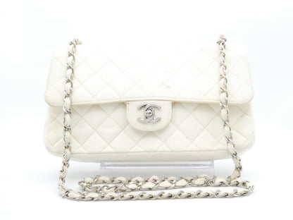 CHANEL Matelasse Coco Mark Canvas Chain Shoulder Bag