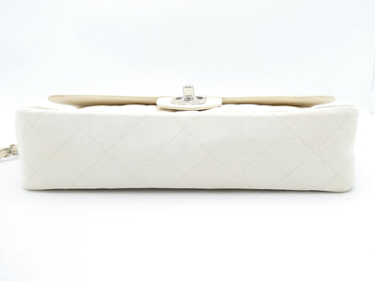 CHANEL Matelasse Coco Mark Canvas Chain Shoulder Bag