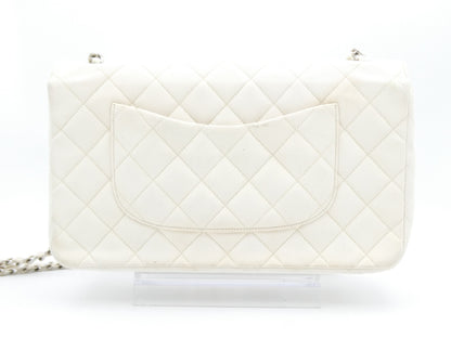 CHANEL Matelasse Coco Mark Canvas Chain Shoulder Bag