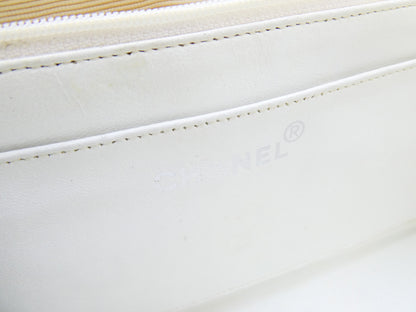 CHANEL Matelasse Coco Mark Canvas Chain Shoulder Bag