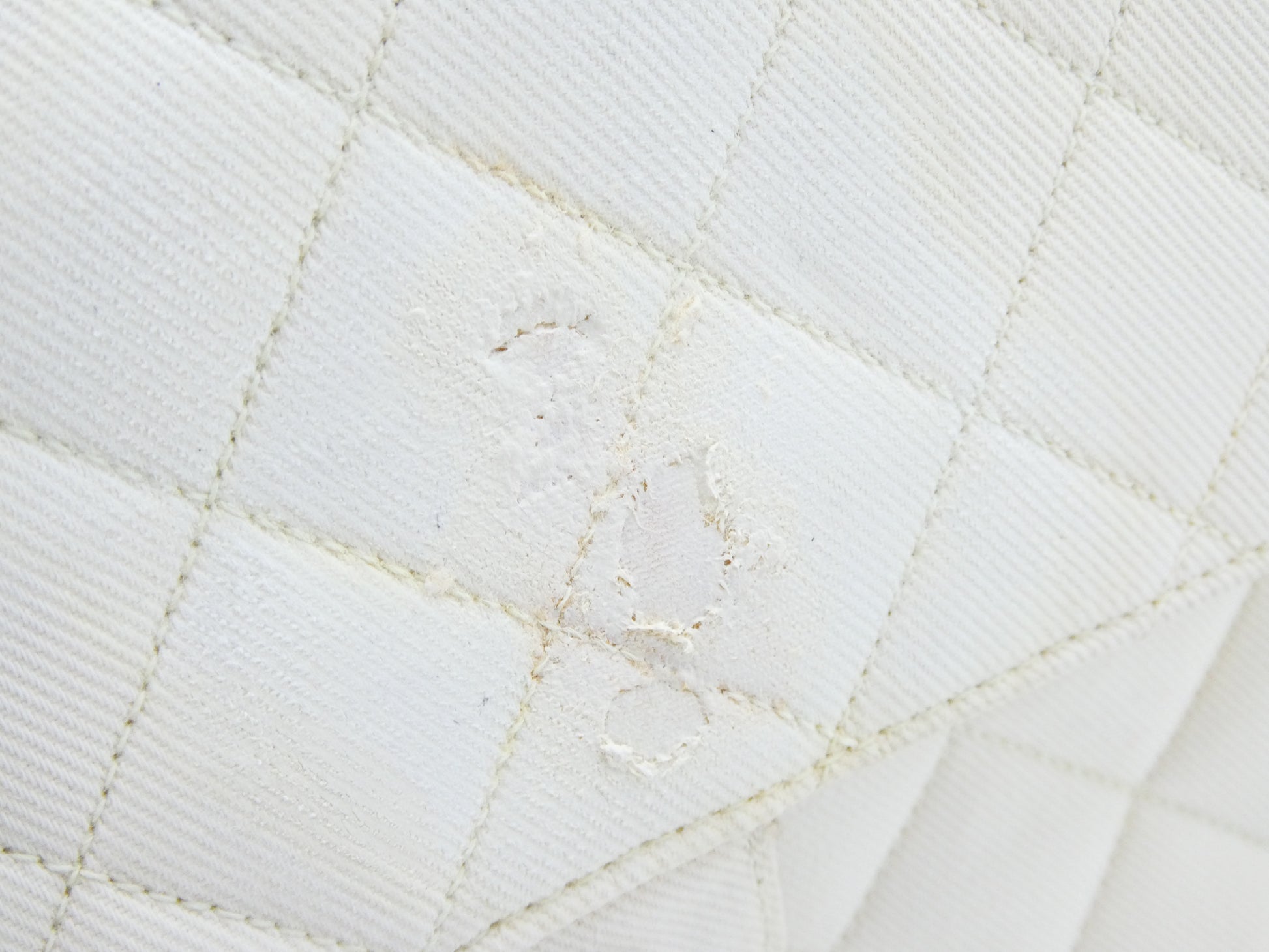 CHANEL Matelasse Coco Mark Canvas Chain Shoulder Bag