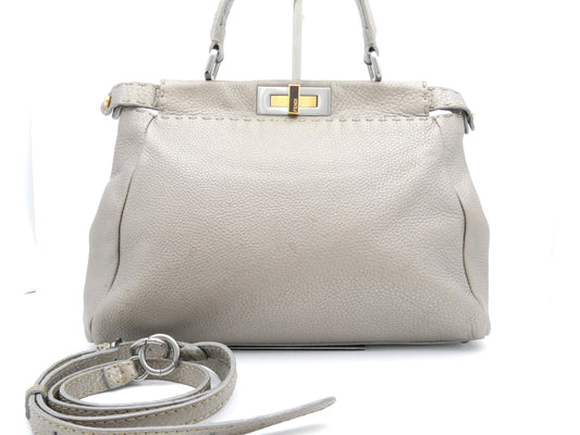 FENDI Peekaboo 2-Way Handbag