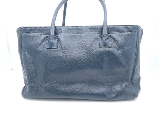 CHANEL Executive Coco Mark Turnlock Tote Bag