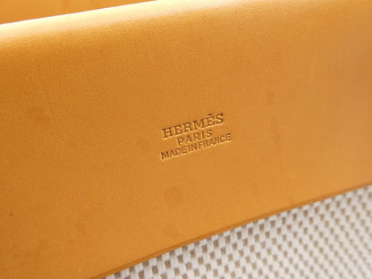 HERMES Airbag Cabas PM Shoulder Bag with G Stamp