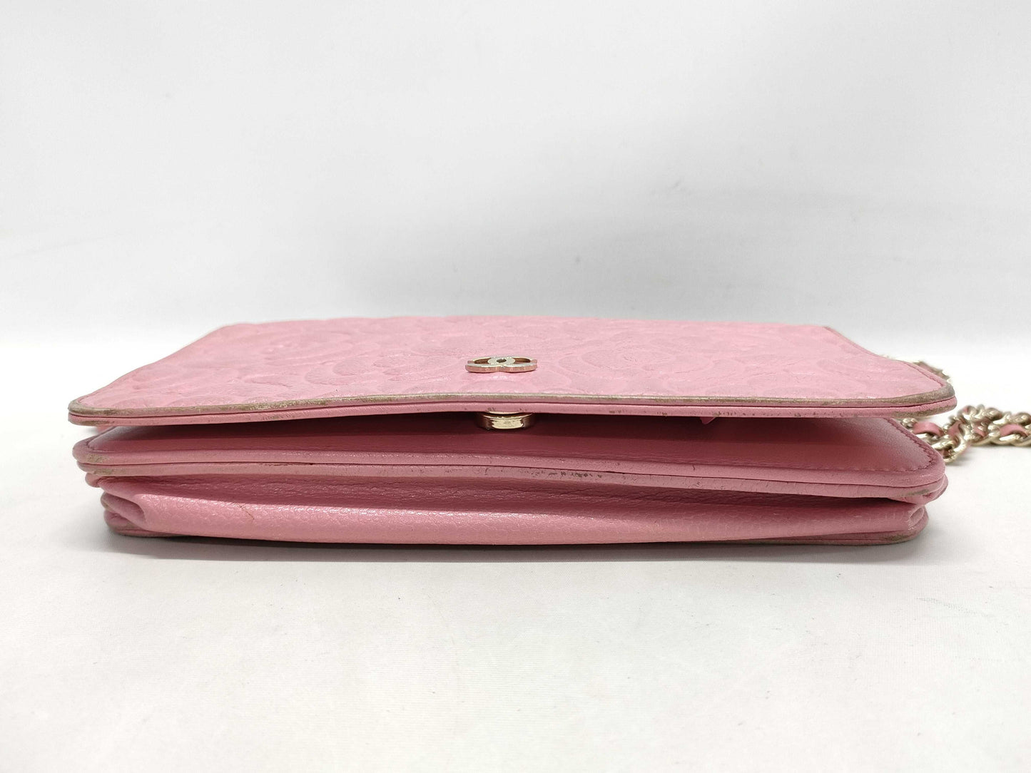 CHANEL Camellia Chain Shoulder Bag Wallet Shoulder Bag