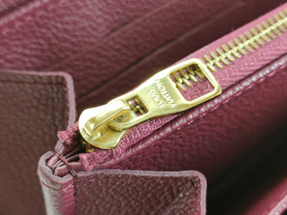 LOUIS VUITTON M60549 Monogram Empreinte Louis Vuitton M60549 Monogram Zippy Wallet