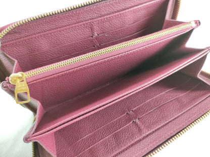 LOUIS VUITTON M60549 Monogram Empreinte Louis Vuitton M60549 Monogram Zippy Wallet