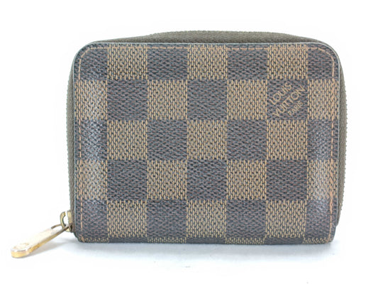 LOUIS VUITTON N63070 Damier Louis Vuitton Damier Wallet Coin Case
