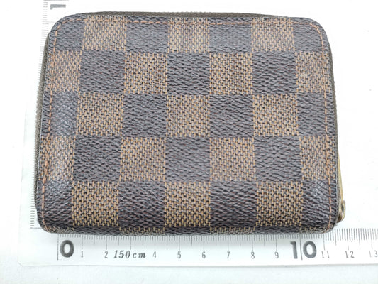 LOUIS VUITTON N63070 Damier Louis Vuitton Damier Wallet Coin Case