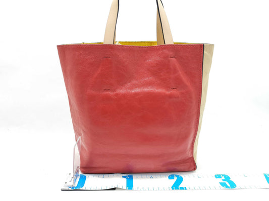 MARNI Two-tone Leather Handbag